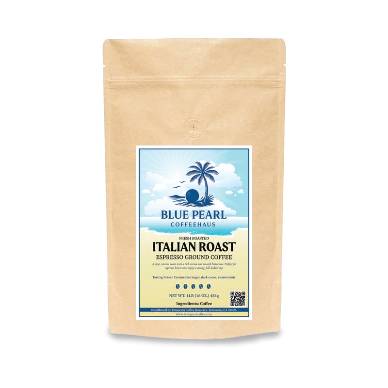 Italian roast coffee dark roasted beans